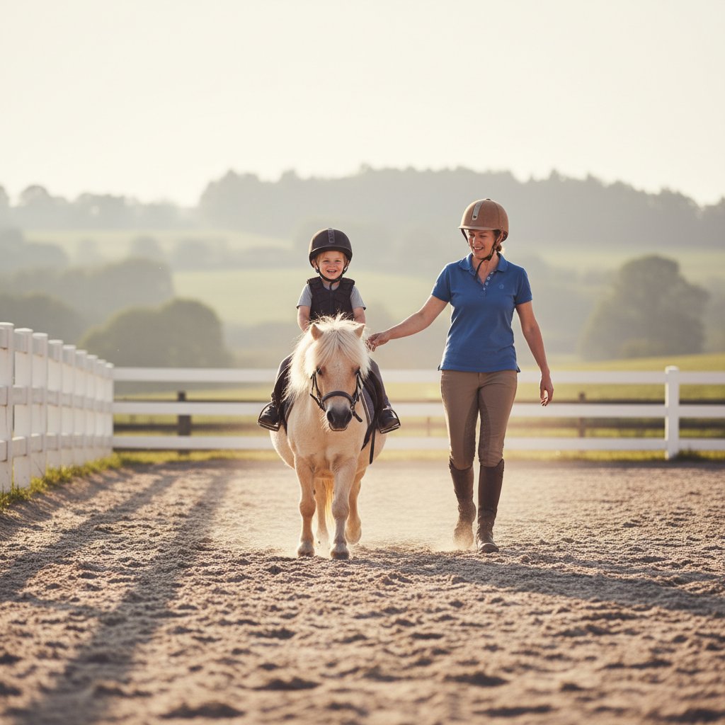 Show jumping preparation